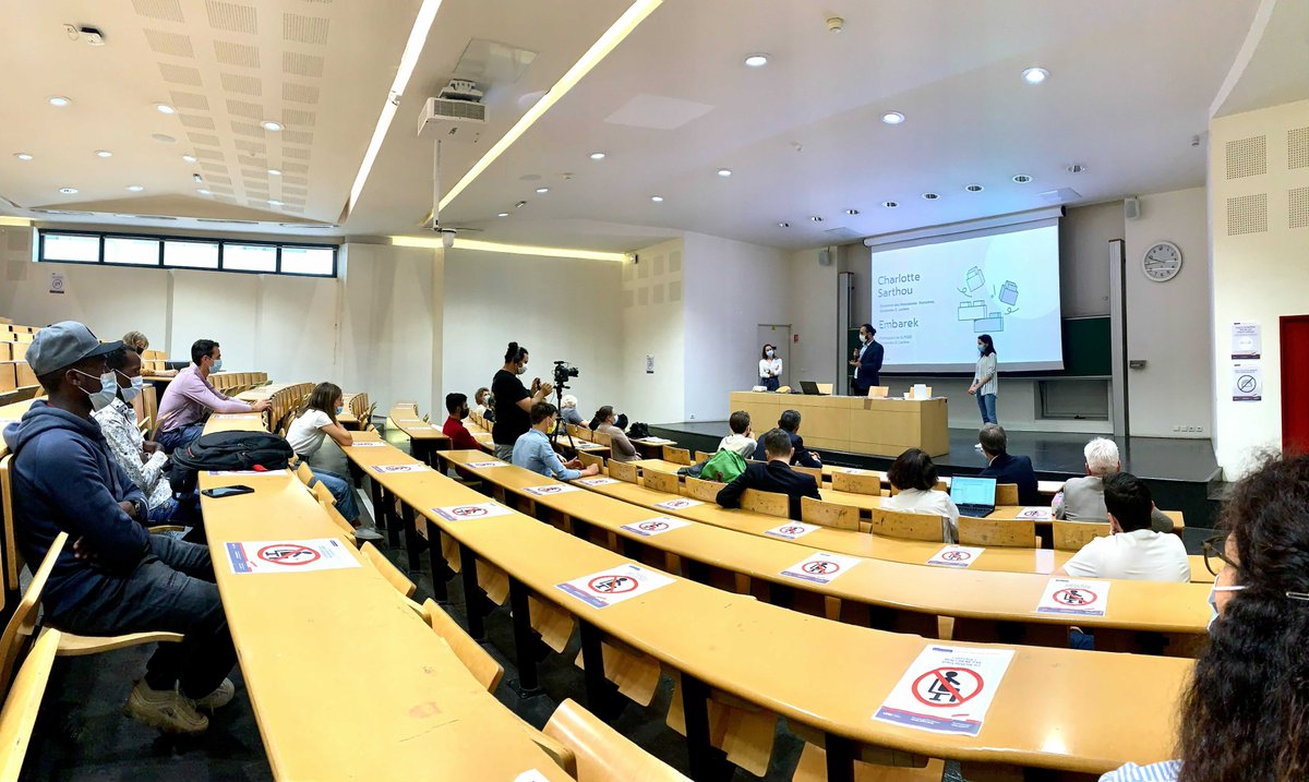 💪 Clap de fin pour notre tout premier programme à l'@IAE_G_Eiffel 

🚀 Quel plaisir de voir l'ensemble des participants #réfugiés, #bénévoles et partenaires réunis. Merci à la fondation @FDJ et <a href="/i_delaplace/">Isabelle Delaplace</a>, à <a href="/Leclerc/">E.Leclerc</a> et Charlotte Sarthou ! #AvecLesRéfugiés