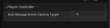 schmigel's tweet image. If you use Posses to change a Player Controller possession and lose your camera setup, try turning off Auto Manage Active Camera Target. #UnrealEngine #Tips