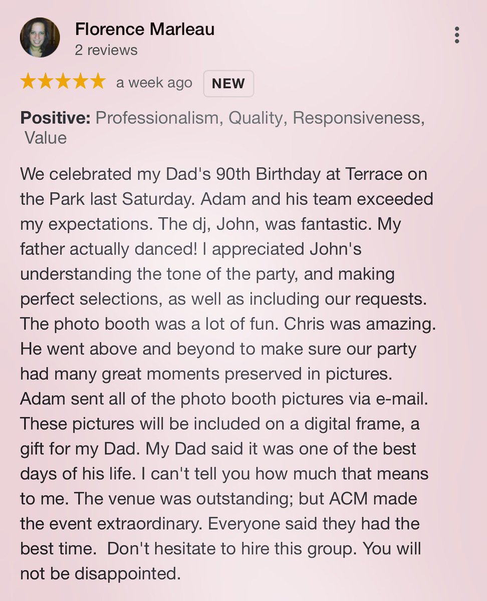 ACMEventGroup's tweet image. We are so blessed to have amazing clients like this!🙌💕😎
#terraceonthepark #birthday #birthdaymilestone #partylife #summerevents #summerfun #summerparty #summer2021