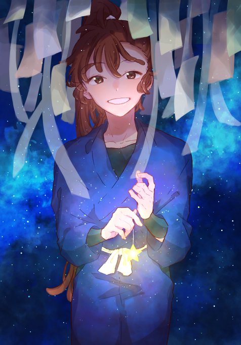 「standing tanabata」 illustration images(Latest)