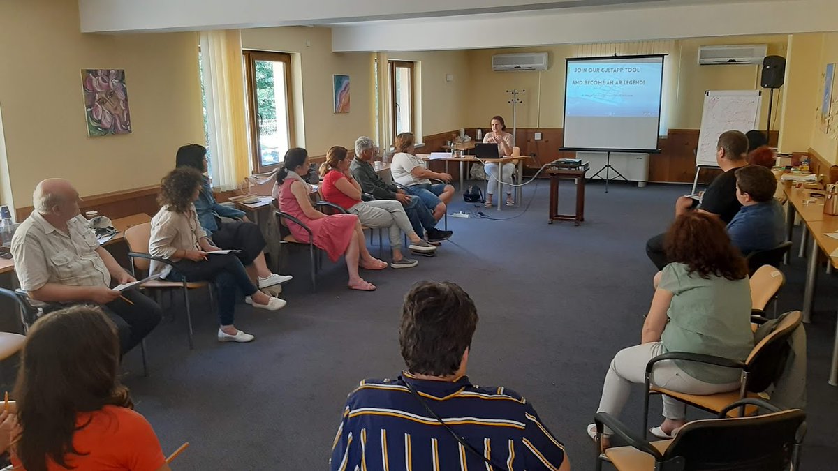 app_cult's tweet photo. Time for "DRY RUNS"! Augmented learning project work was presented to teachers from Vocational high school “Dr Petar Beron”,city of Varna, Bulgaria. https://t.co/mVlGozTgqM