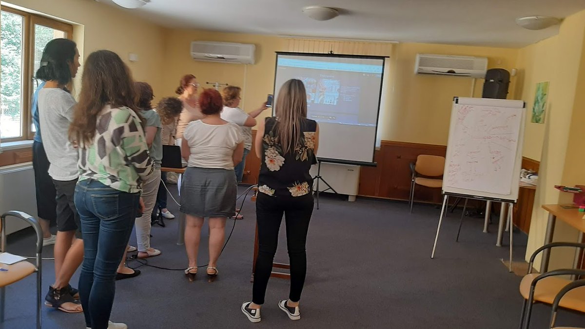 app_cult's tweet photo. Time for "DRY RUNS"! Augmented learning project work was presented to teachers from Vocational high school “Dr Petar Beron”,city of Varna, Bulgaria. https://t.co/mVlGozTgqM