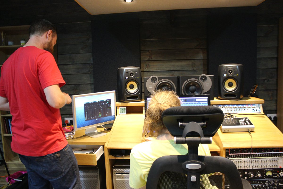 We've been working hard in the studio the last couple of days! Check out our Instagram &amp; Facebook for some behind the scenes shots!