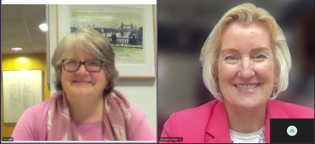 Productive and enjoyable meeting yesterday with <a href="/DWP/">DWP</a> Secretary of State <a href="/theresecoffey/">Thérèse Coffey</a>. We discussed how the Chamber Network can help get more people into good, fulfilling work and equip candidates with the skills employers are telling us are in demand.