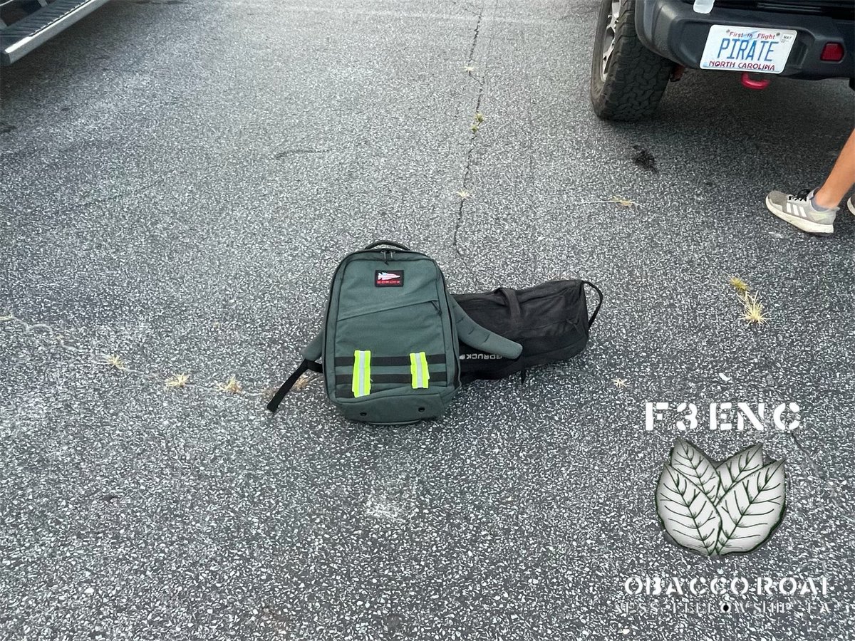 44 PAX were not alone:

25 @ #ruckon with #stormtroopers 
5 @ #buildup 
12 @ #theschoolyard 
2 @ #tobaccoroad 

#f3counts