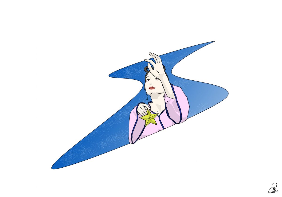 Eidhi イラスト على تويتر 手を伸ばす先に 七夕の願い事 お絵描き好きさんと繋がりたい イラスト好きな人と繋がりたい イラスト