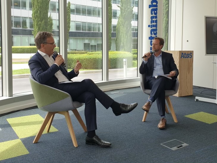 AtosFR's tweet photo. #AtosTechDays 📣 Atos a été sélectionné par le groupe pharmaceutique et dermo-cosmétique @PierreFabre pour son projet de transformation digitale sécurisée et décarbonée. Plus d’infos ➡️ https://t.co/dbRHPSwR5z #AtosOneCloud #DecarbonizeNow https://t.co/AYLGQOKx8I