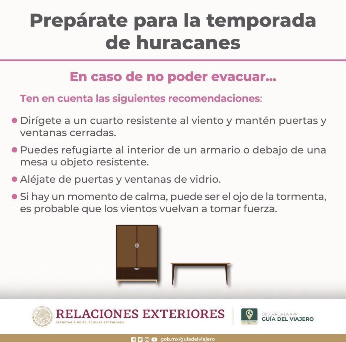 ConsulMexOrl's tweet photo. #StormElsa #TormentaElsa
🔊 Atención Comunidad Mexicana en Florida del Norte:
Si estás en situación de riesgo, Encuentra un albergue https://t.co/teRohT387r
NO TE PREGUNTARÁN por tu situación migratoria.
Sigue las indicaciones de las autoridades 🇺🇸 https://t.co/tSufyPX6sd