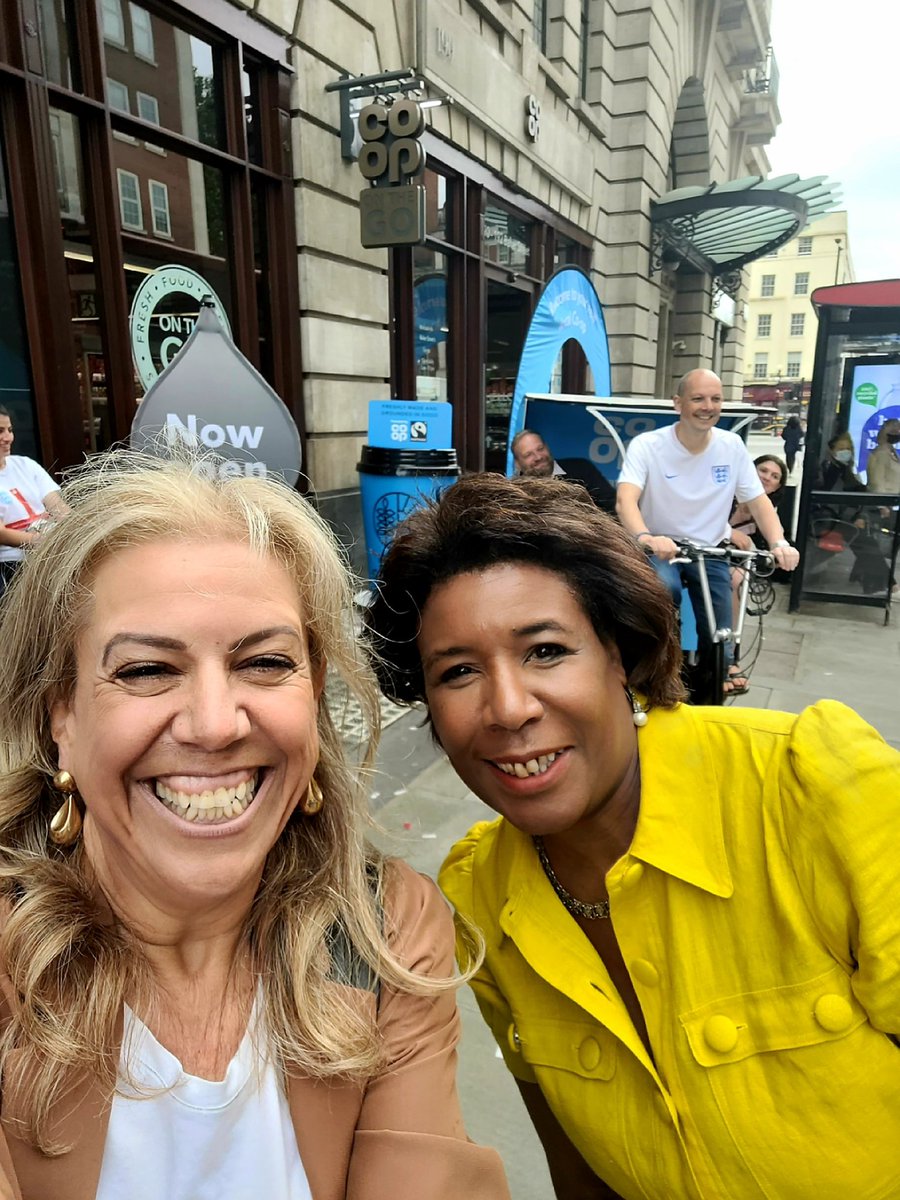 stevie spring (@steviespring1) on Twitter photo A treat being able to congratulate President <a href="/dscottmcdonald/">Denise Scott-McDonald</a> IRL... photobombing <a href="/PeterBatt3/">Peter Batt</a> at the splendid new <a href="/coopuk/">Co-op</a> store in Baker Street. A treat being able to congratulate President <a href="/dscottmcdonald/">Denise Scott-McDonald</a> IRL... photobombing <a href="/PeterBatt3/">Peter Batt</a> at the splendid new <a href="/coopuk/">Co-op</a> store in Baker Street.