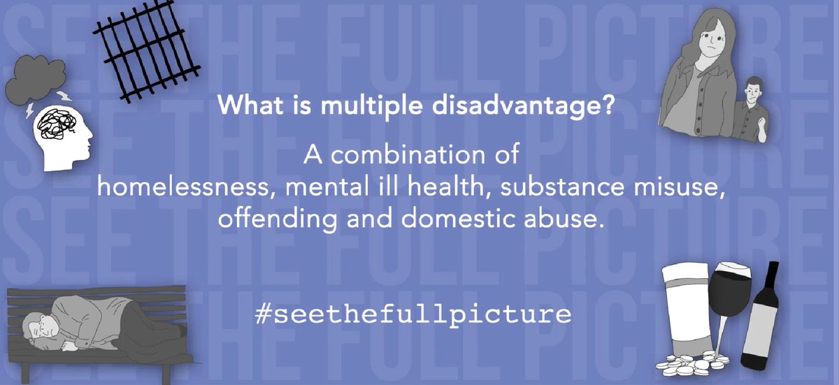 #seethefullpicture is worth a follow today -  Multiple Disadvantage Day. You can learn about the people, lives and stories behind this term. 

Our #teamMASH is here to support women who may be experiencing a combination of challenges to move forward and live fulfilling lives