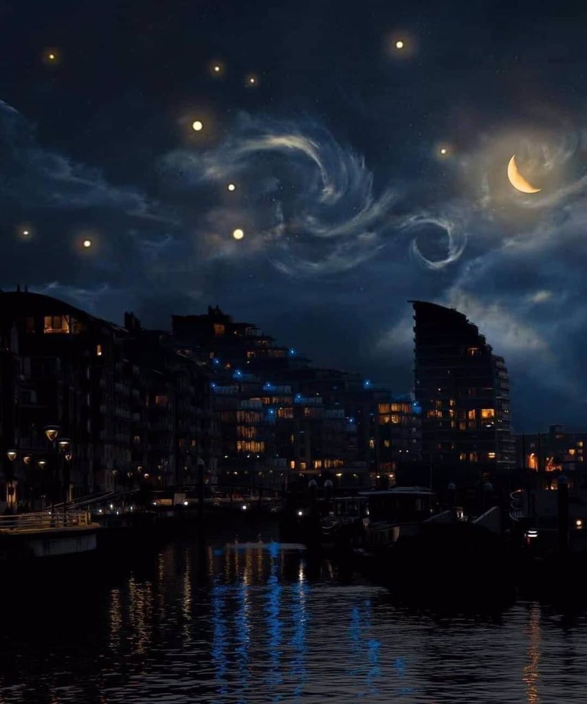 aestheticspost_'s tweet photo. The Starry night https://t.co/xIjJ8kp9Mu