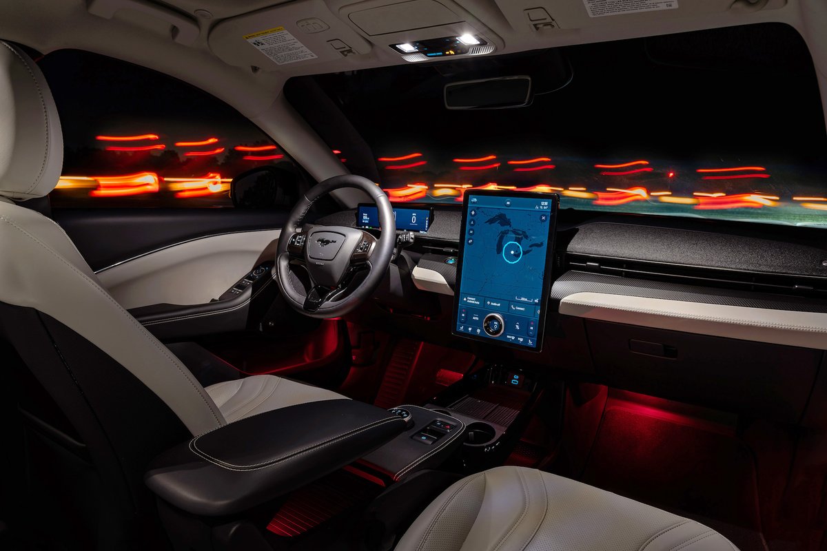 Presenting @CarandDriver's 2021 EV of the Year: The <a href="/Ford/">Ford Motor Company</a> Mustang Mach-E! crdrv.co/5y4NxUB