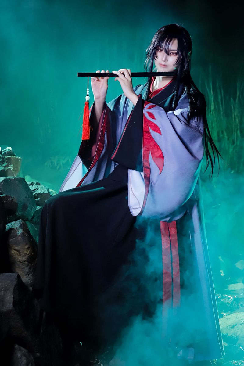 8日まで値下げ)魔道祖師 夷陵老祖 コスプレ 笛付き-