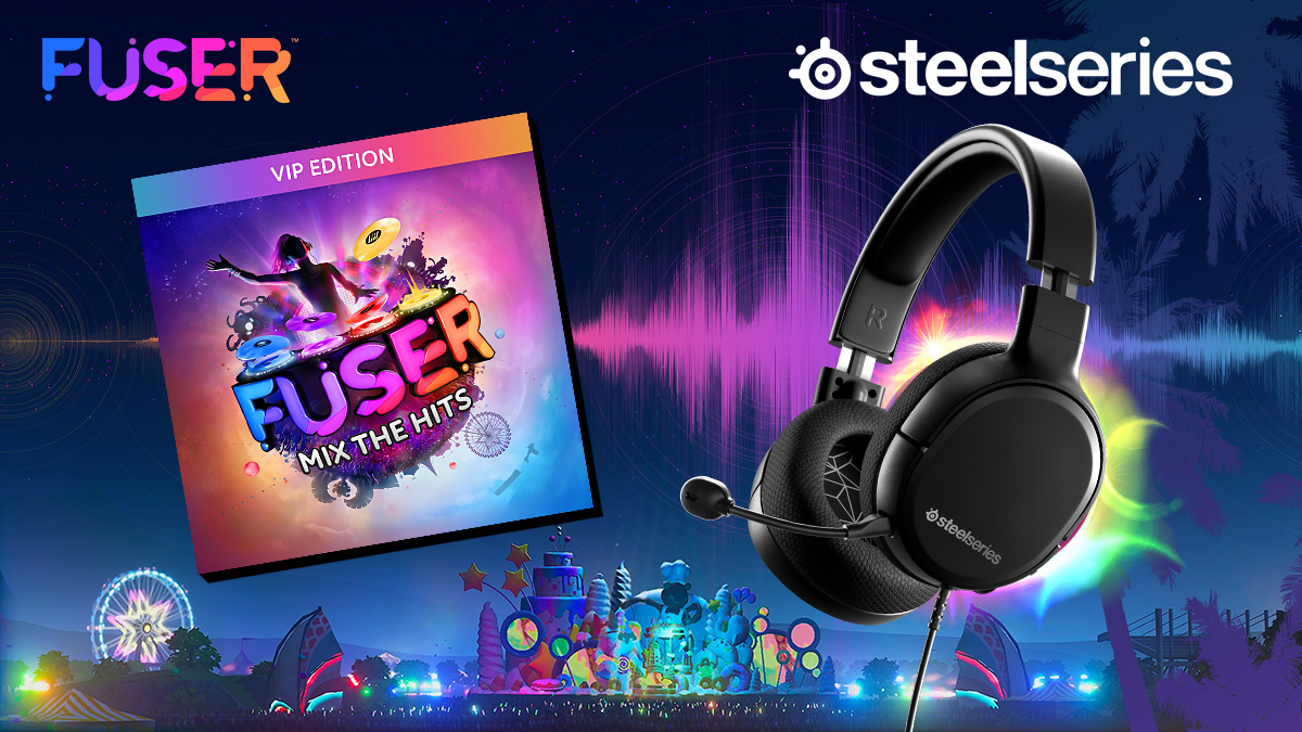 FUSERgame_ES's tweet photo. Tienes hasta viernes para participar y poder llevarte unos auriculares @SteelSeries Arctis y una copia de #FUSER para #NintendoSwitch.
Consulta la página para descubrir cómo participar: https://t.co/X0I3WLcngI
#FUSERsweepstakes #SteelSeries https://t.co/k6p9ptSWaW