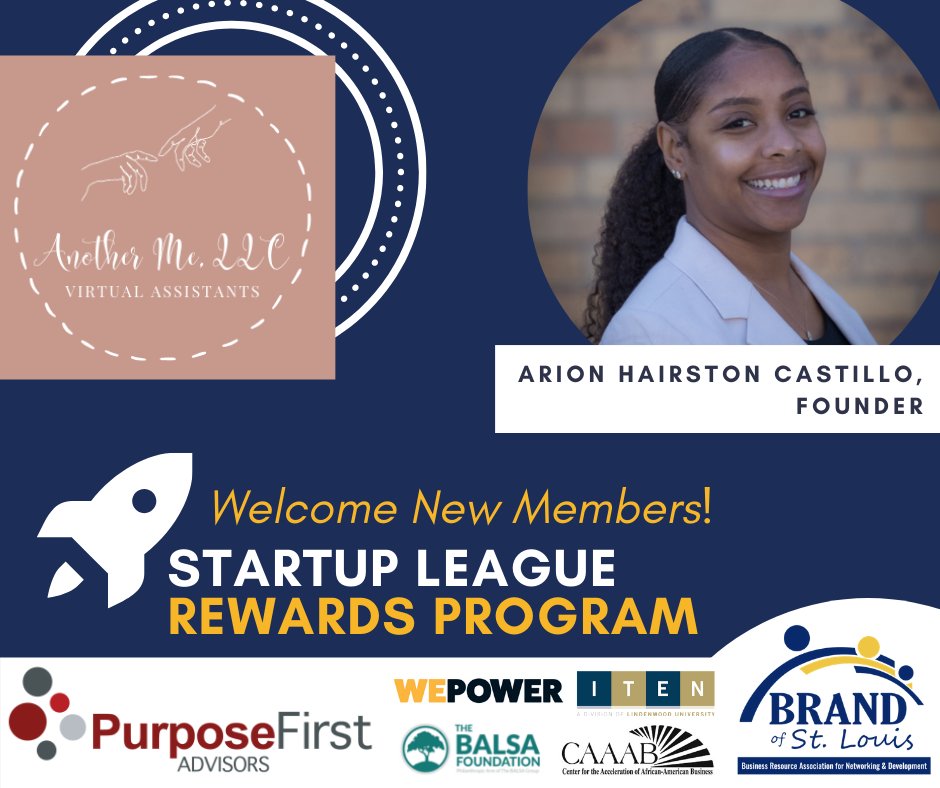 TheBRANDofSTL's tweet photo. This week we are highlighting Another Me, LLC, a company that helps businesses by creating systems to increase efficiency and decrease burn-out. Learn more at https://t.co/24RTKXXt6p! https://t.co/LeoDXGdEIX