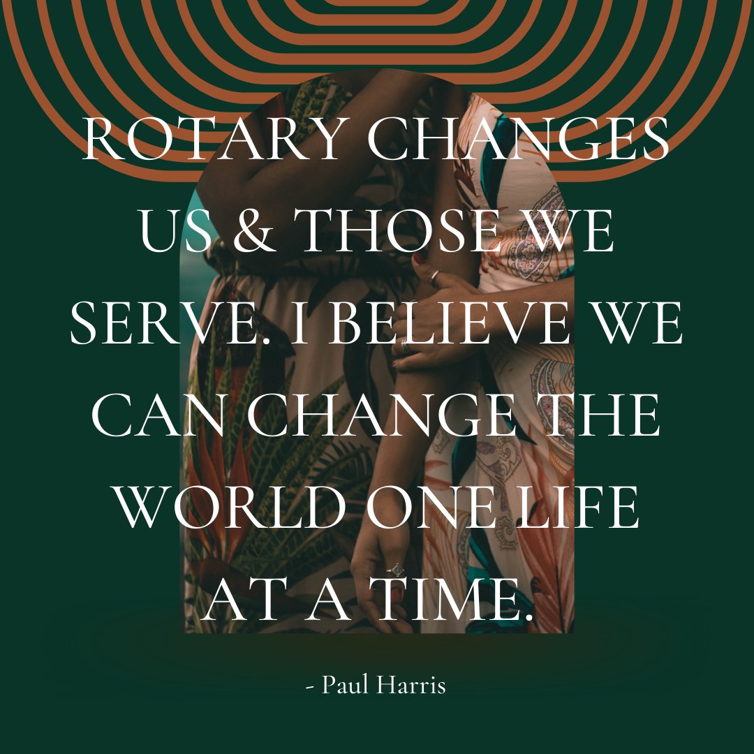 Happy Rotary Meeting Wednesday! Join us as we work together to change the world! #serviceaboveself