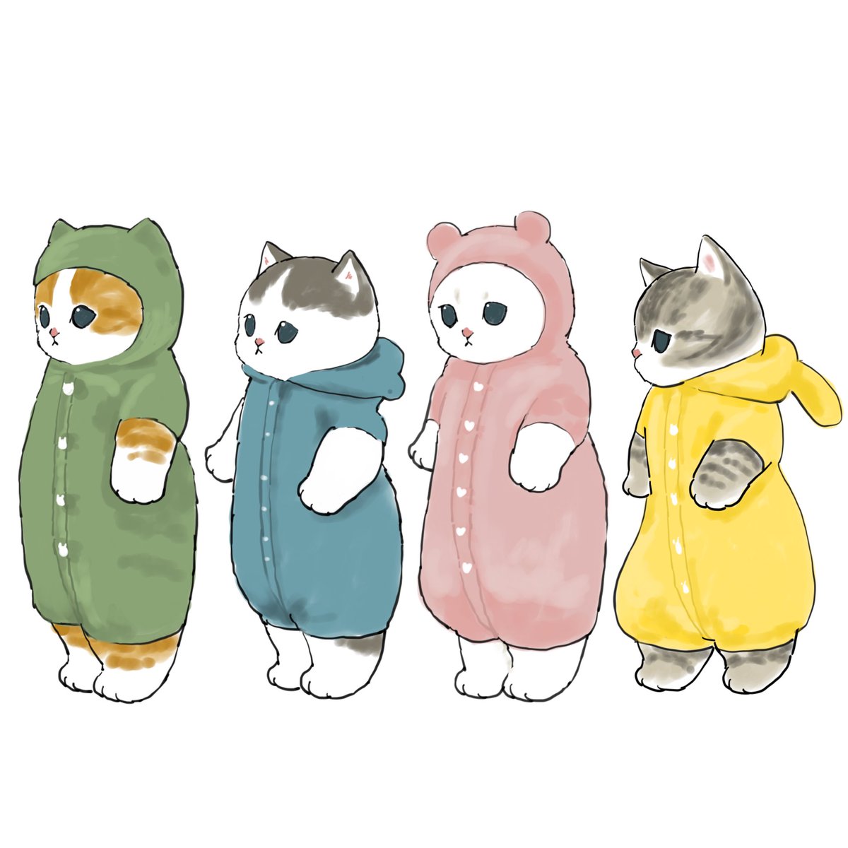 「パジャマパーティーズ… 」|ぢゅの🐈のイラスト