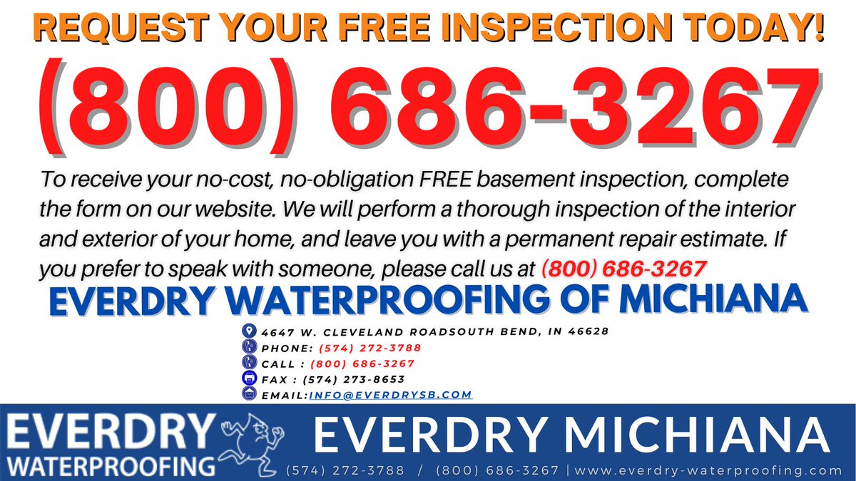 Everdry Waterproofing of Michiana - Basement Waterproofing Company in South  Bend IN