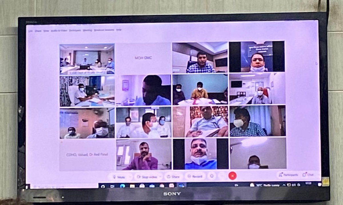 NHMGujarat's tweet photo. State Task Force for Immunization meeting was chaired by Resp. Commissioner & Secretary & MD NHM Ma’am with Health Officials, Team Health & Partners.
Ask team to ensure & strengthen 100% Routine Immunization so that No Child should left behind.
#FullImmunization
@JpShivahare https://t.co/apQfwafKZL