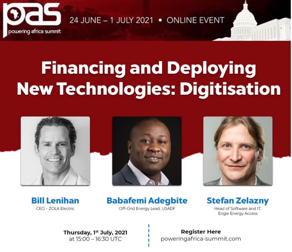 Powering #Africa Summit gave @ZOLAElectric <a href="/USADF/">U.S. African Development Foundation</a> <a href="/RockefellerFdn/">The Rockefeller Foundation</a> leaders &amp; our IT chief <a href="/StefanZelazny/">Stefan Zelazny</a> time to brainstorm how tech can improve lives. Key takeaway💡IoT, AI &amp; Blockchain that we use in our #solar solutions are key enablers to achieve universal #energyaccess ✅