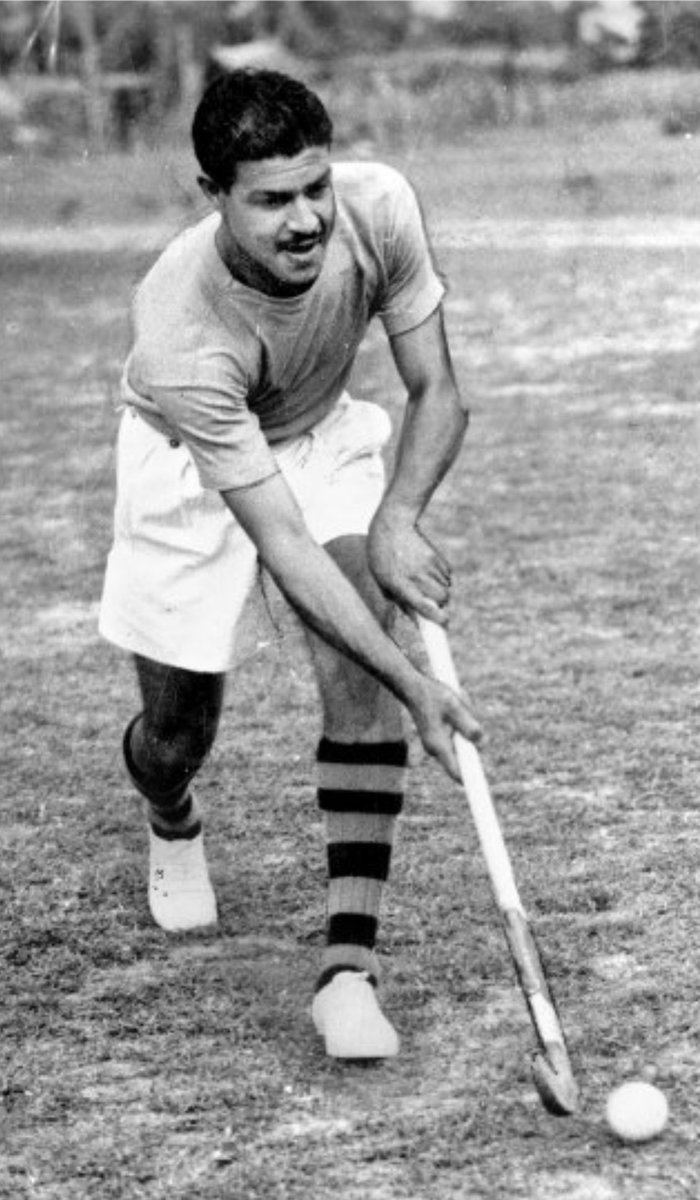 One of the finest half backs ever. Part of the team that won gold in the Olympics- 1948 defeating England 4-0 at Wembley and in 1952 defeating the Netherlands 6-1 at Helsinki. The last surviving member of the golden era of Indian Hockey now departs. Rest in Peace Keshav Datt.