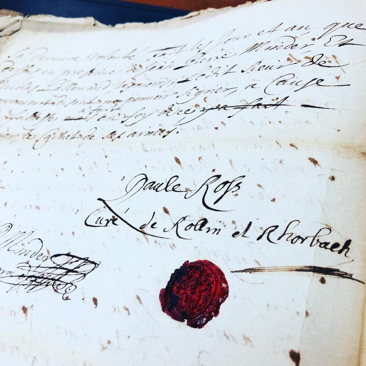 gwolf's tweet photo. Journée de recherches aux #AD57 dans les registres notariés anciens du Pays de Bitche #genealogie #Moselle #Bitcherland #genealogy https://t.co/jw7FMuXSmV