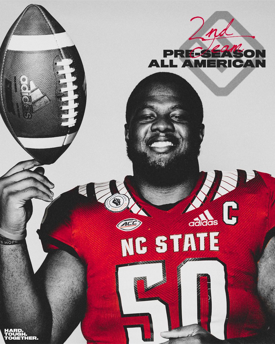 Another preseason honor for the man in the middle!

#HTT