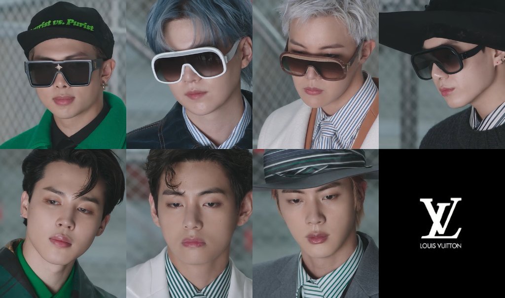 btsgaveme2wings's tweet photo. El día de hoy, TODO el mundo fue TESTIGO en sobre como @BTS_twt, quienes son los EMBAJADORES de casa de Louis Vuitton, ellos lograrón crear un ambiente ÚNICO en SU PASARELA DEBUT para LV en el 'Desfile Otoño/Invierno 2021' de hombres que se realizó en Seúl, Corea del Sur. https://t.co/HHot7Qcngv