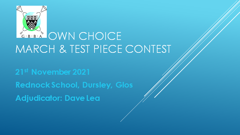 We are pleased to see entries coming in for the GBBA Own Choice March &amp; Test Piece Contest in November as bands begin to return to playing. #GBBA2021 Haven't got your entry in yet? Take a look at what the contest is all about and how to enter: gbba-online.org.uk/post/gbba-anno…