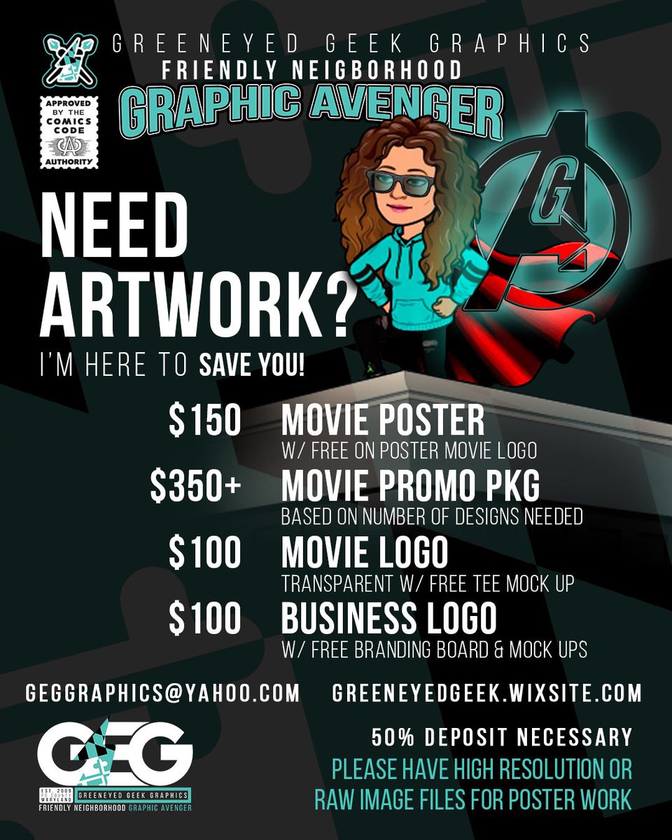 GreeneyedGadget's tweet photo. https://t.co/aUi0gmDDXc
#dmv #GraphicDesigner #LogoDesign #CoverArt #Marketingtools #graphicart #dmvgraphicdesigner https://t.co/JNQiiiRdjl