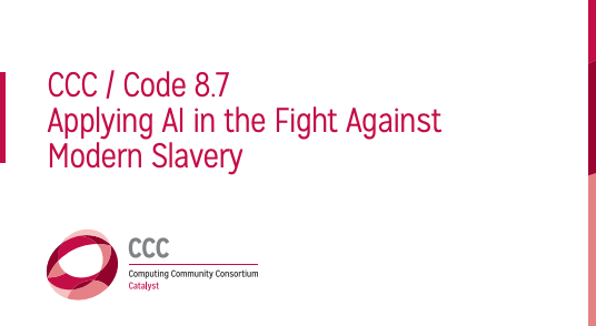 Delta87org's tweet photo. Following a workshop coordinated by @compcomcon in collaboration with the #Code87 Initiative, now available is a research roadmap discussing the ways in which long-range research in #AI can be applied to efforts to #achieve87.

Download it here ⤵️
https://t.co/JvHqFk0i8B https://t.co/tbEv0BtseR