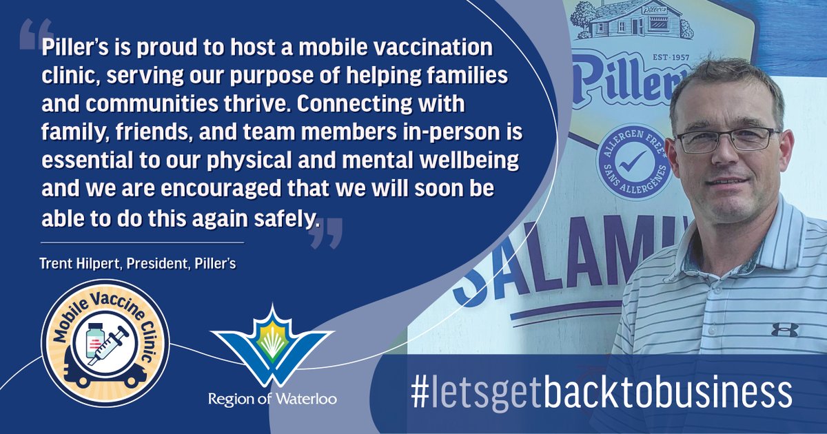 #WRAwesome businesses now have access to a new way to help their employees join #TeamVaccine. Are you interested in hosting a mobile vaccination clinic for your business? Fill out the form here👉bit.ly/3yvGcZV #letsgetbacktobusiness