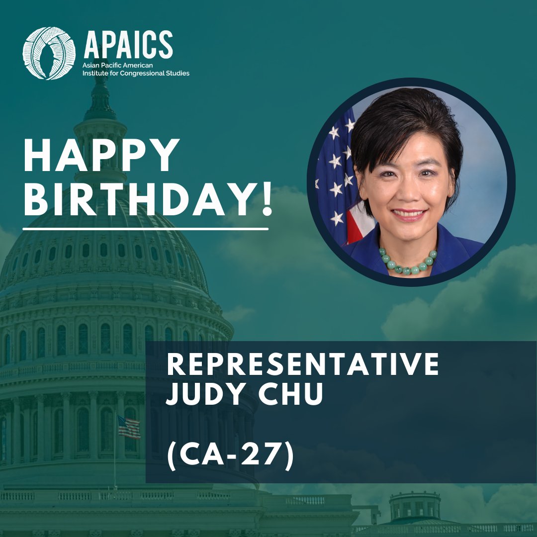 Wishing a happy birthday to member Judy Chu 