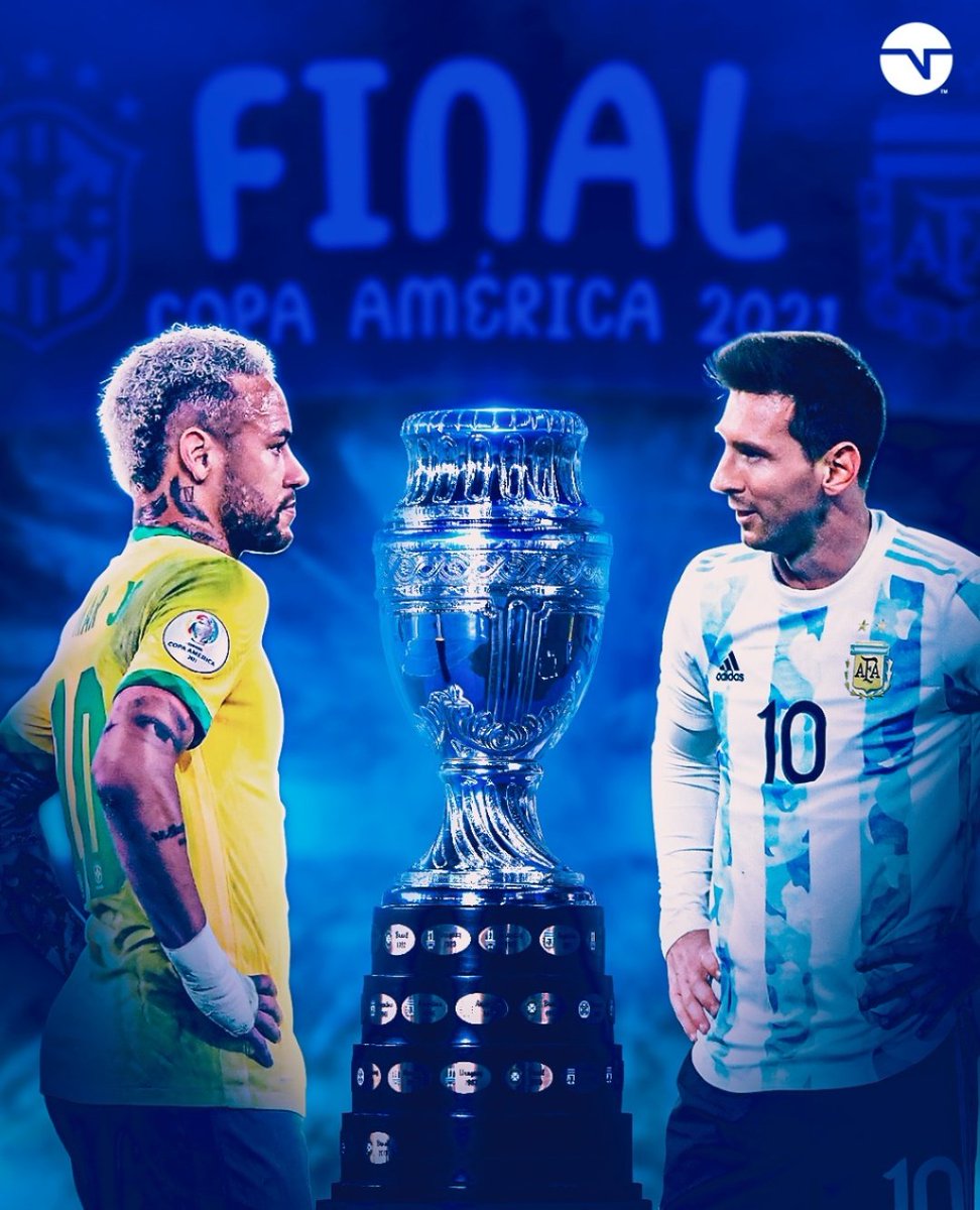 DebaixoGol's tweet photo. VAI PEGAR FOGO! 

Brasil e Argentina decidirão a final da #CopaAmerica no sábado, às 21h. https://t.co/ve0bXR7kyC