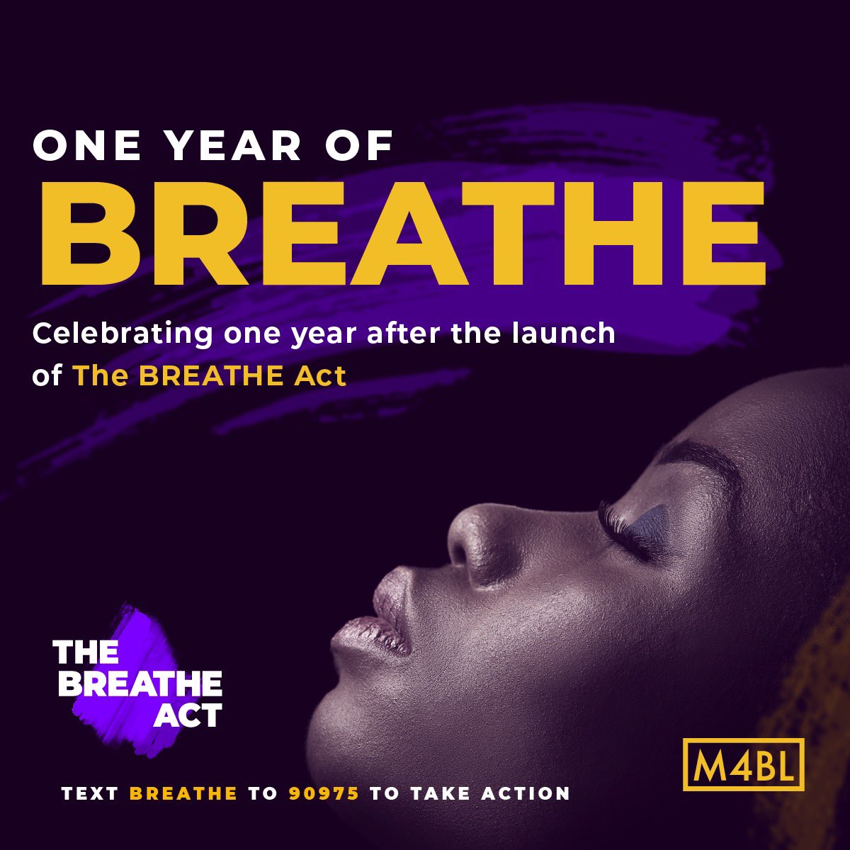 Mvmnt4BlkLives's tweet photo. One year ago today, we laid out our vision for safety in the BREATHE Act. Rooted in the Vision for Black Lives, BREATHE serves as the basis for local, state and federal efforts to keep Black people safe. Read more about the #BREATHEAct at https://t.co/i0O0B3Yrjk. 1/2 https://t.co/0c57rDhzrh