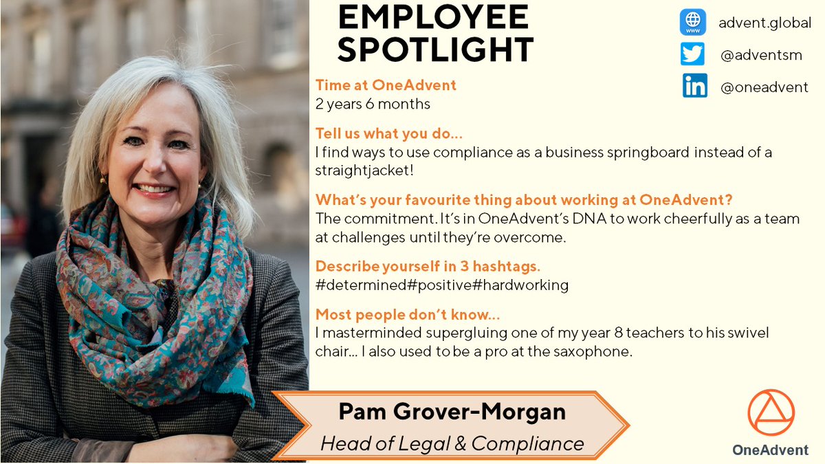 As our Head of Legal and Compliance, she has her hands full keeping us in check but always with a smile and good humour. Thank you Pam!

#employeespotlight #oafamily #insurance #legal #compliance
