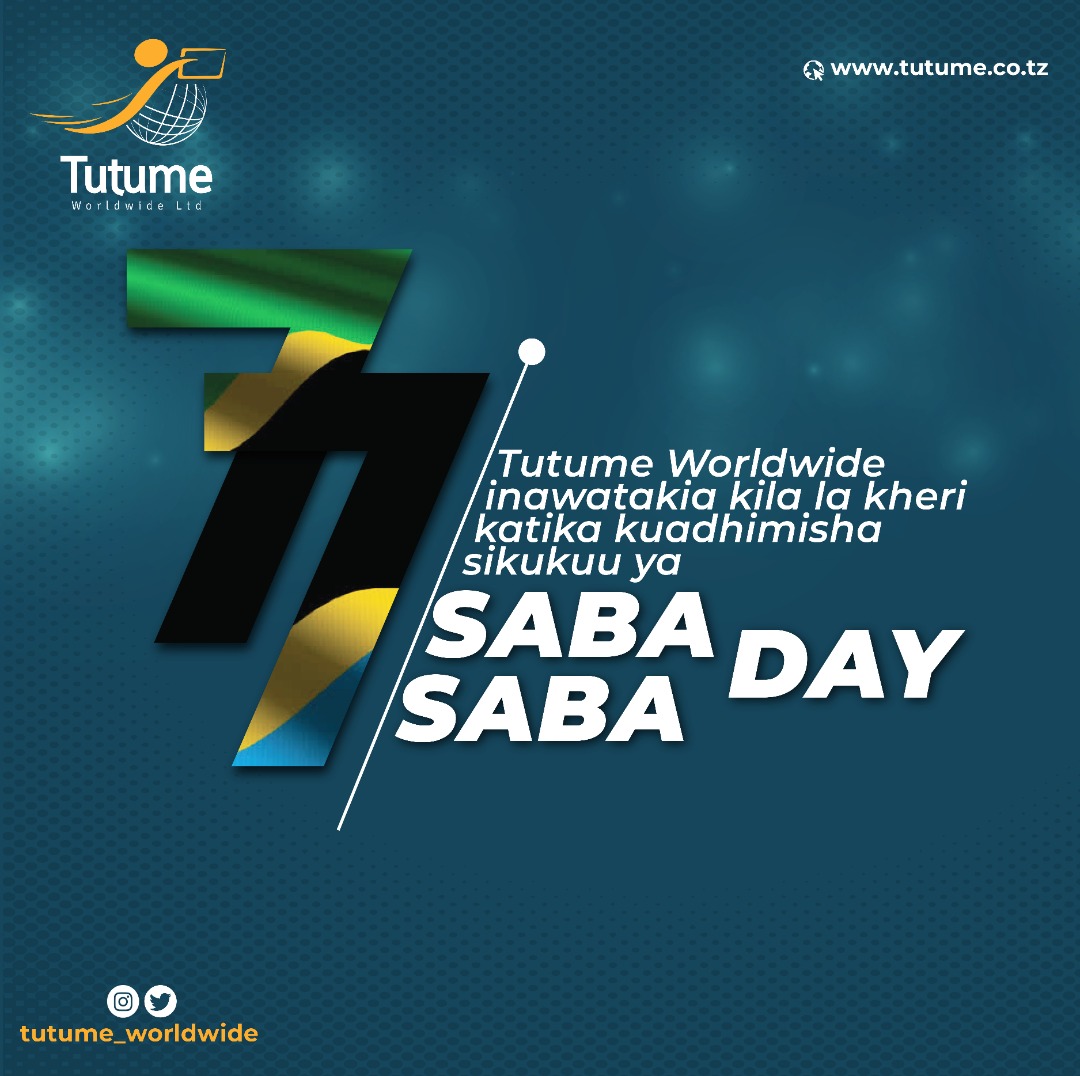 tutumeworldwide's tweet photo. Happy Saba Saba  #UkitupigiaImeishaHiyoo https://t.co/g59KkMulW2