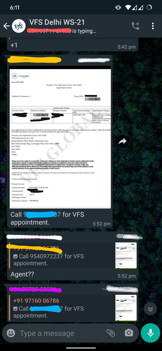 linearregret's tweet photo. After the announcement of the removal of travel ban external agents and possibly insiders have joined hands to blackmarket Master's VISA slots at VFS Delhi. Please look into it. @VFSGlobal @GermanyinIndia @AmbLindnerIndia @DrSJaishankar @BDUTT
@ndtv @DAADIndia #ScamAtVFSDelhi https://t.co/3JOWBkjinx