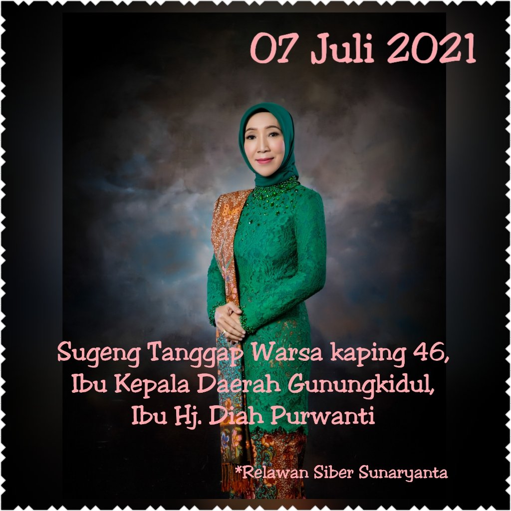 Barakallah fii umrik, Ibu Diah sunaryanta yg ke -  46 tahun  Semoga ibu akan selalu sehat dan diberikan panjang umur serta rahmat dari Allah SWT...Amin 🤲
#HBD46BuDiahPurwanti