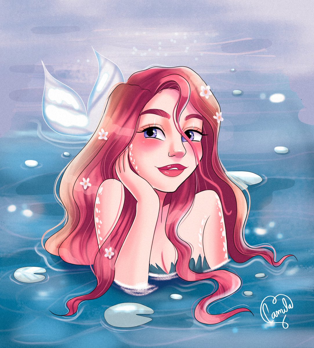 artistcamii_'s tweet photo. @AshLayneArt Hii! Thank you for the art shareee💙🥺🌟 https://t.co/qJx9v6pDY8