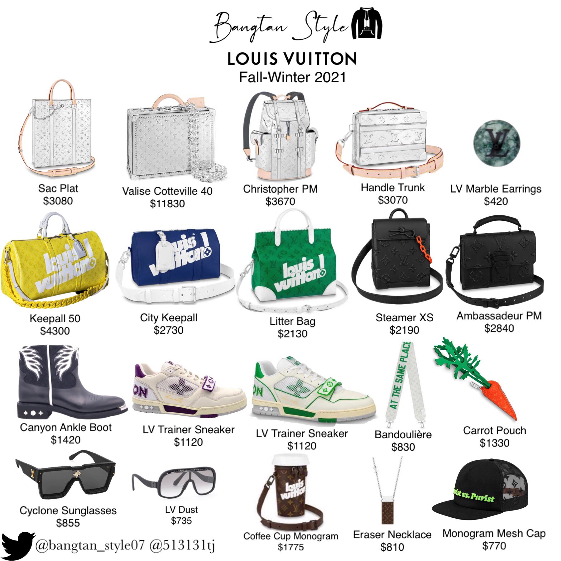 14 Louis Vuitton Looks BTS Should Pack For The Next Tour