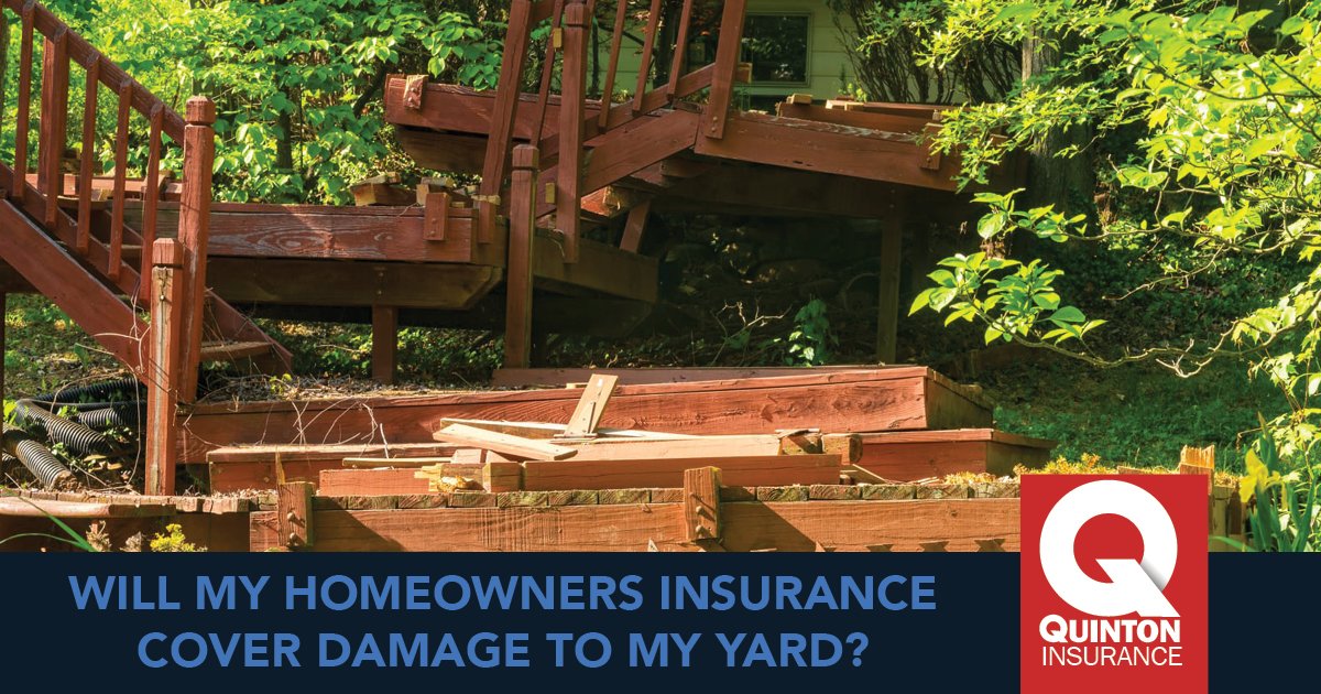 QuintonIns's tweet photo. Your homeowners policy may help cover damage to structures on your property caused by a covered peril, such as a fallen tree or a storm. It may also cover structures external to the dwelling. Find out what you are covered for before it is too late, call us to review YOUR coverage https://t.co/gxPyZSuu6n