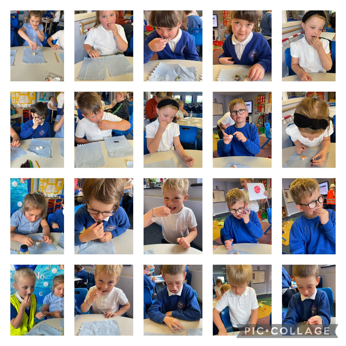 Our mini topic has been to learn about the olympics .We all wanted to taste Japanese food . Today we tried sushi and as you can see from their faces we had mixed reactions 😂 @DeightonPrimary <a href="/AgnewLyndsey/">lyndsey agnew</a>