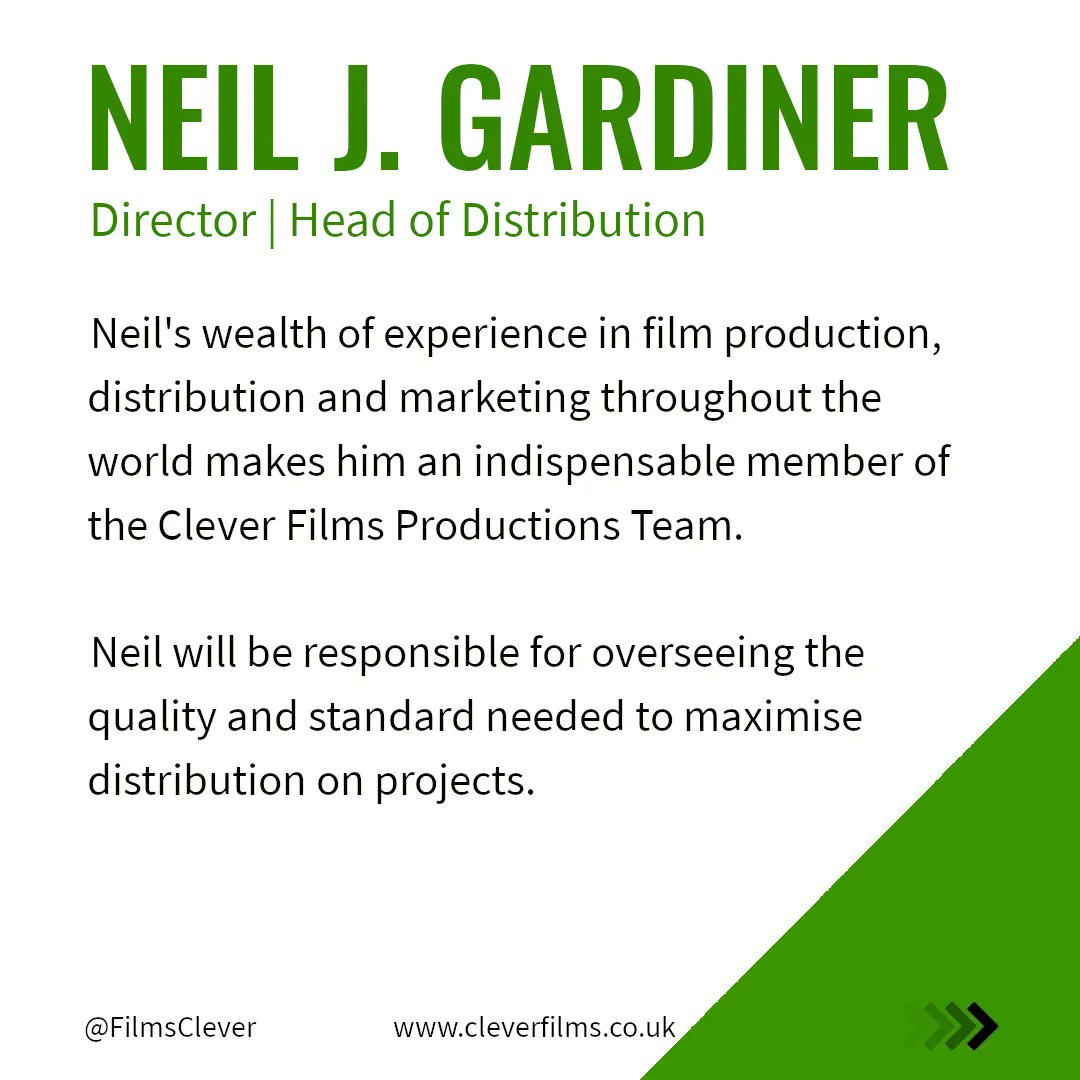 FilmsClever's tweet photo. We have a talented team!

Neil Gardiner's wealth of experience in film production, distribution and marketing throughout the world makes him an indispensable member of the Clever Films team.
 
Find out more about the team at https://t.co/kM1D4MGUKH

#horror #indiefilm https://t.co/n1sHCInYsX