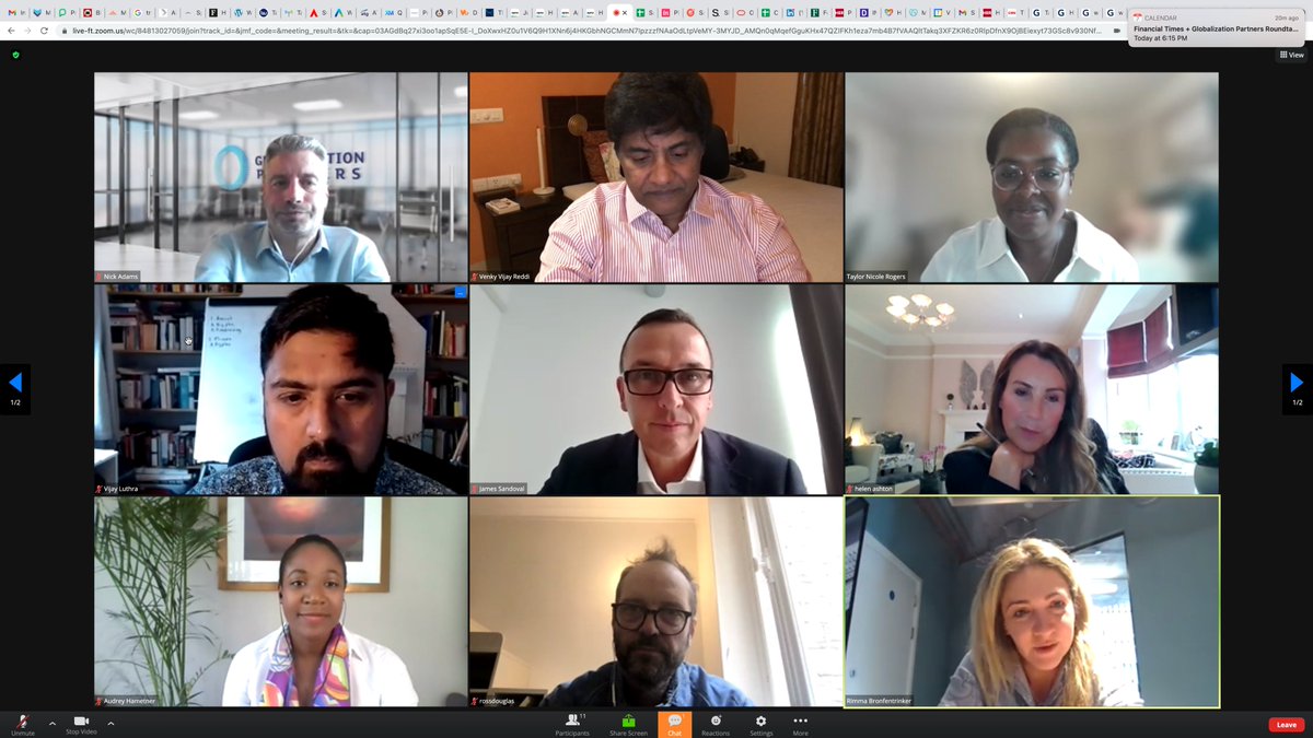 venkyvijay's tweet photo. It was a great pleasure to be in the company of distinguished leaders on the panel. Thank you @FT for this opportunity to speak on the topic:

Financial Times + Globalization Partners Roundtable Discussion 

@virtuos #FT #financialtimes #globalization https://t.co/N1J3muWIaW
