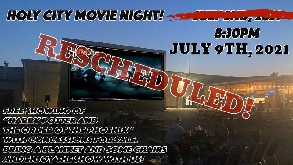 AVCIncUSA's tweet photo. Grab a chair and join us Friday evening for the rescheduled, free showing of Harry Potter and the Order of the Phoenix at @HolyCityBrewing. @AVConnections will be bringing out THE BIG SCREEN!!  #40FootScreen
https://t.co/GK2l00zgtI https://t.co/L2fQXZEyVc