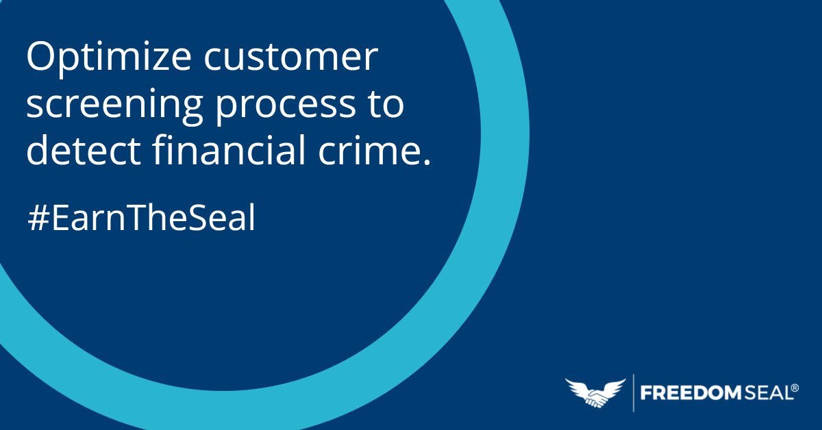 TheFreedomSeal's tweet photo. #FinancialInstitutions have the potential to be instrumental in detecting #FinancialCrimes. #HumanTrafficking is one of the hardest crimes to fight. Freedom Seal provides solutions to simplify this process and #MitigateRisk in the day-to-day operations. https://t.co/Ns7IE16Pm4 https://t.co/IbJ8OhdIL8