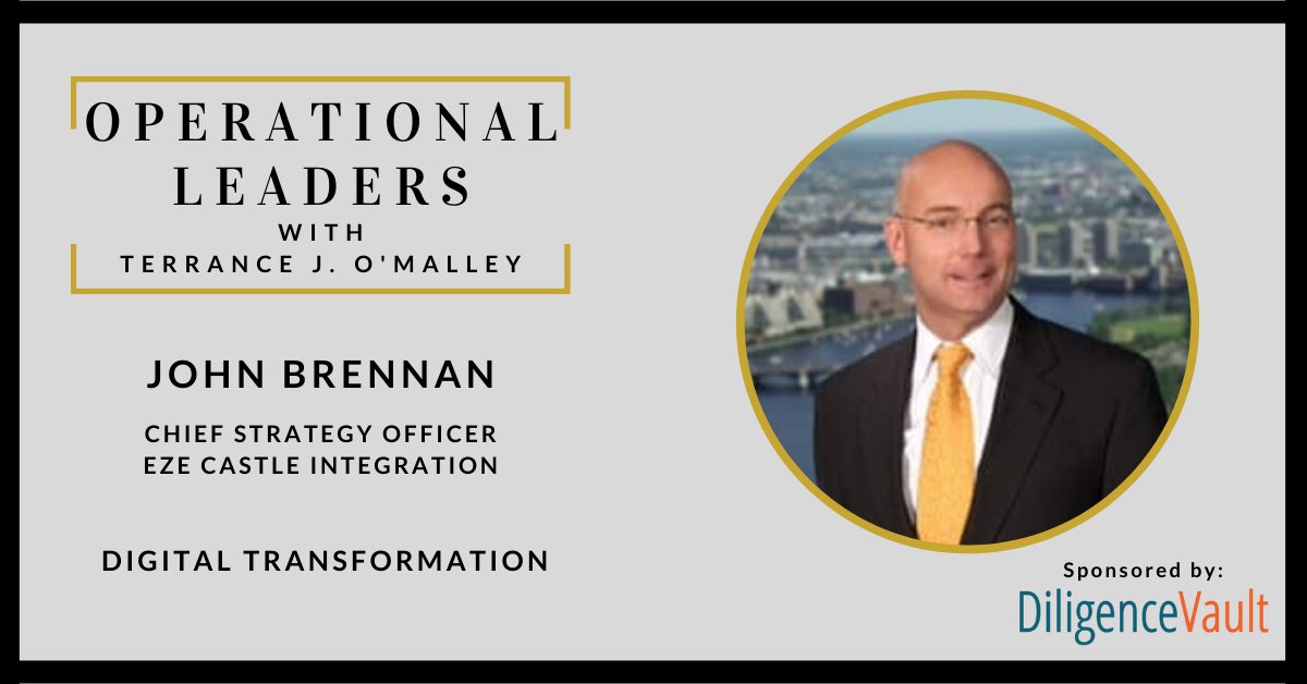 My conversation with John Brennan, Chief Strategy Officer at Eze Castle Integration, talking about integrating new technologies using a wholistic business approach.   

👉 tjomanagement.com/?p=3654