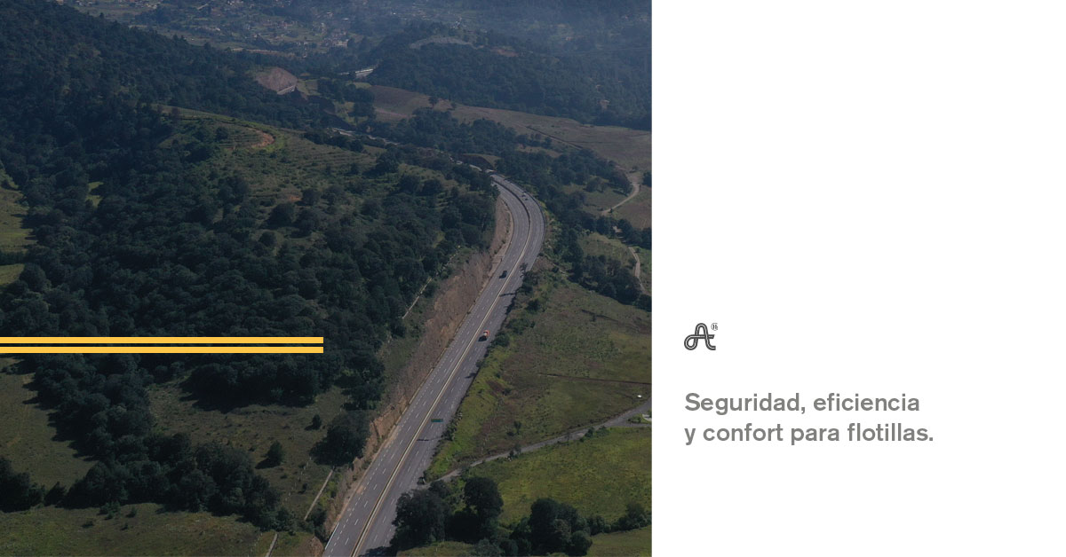 La Autopista Toluca-Naucalpan posee una menor inclinación de pendiente de hasta 6% contra carreteras de la región, evitando bajadas que incrementen la fuerza de frenado o la velocidad crucero. 🚖 🛣
