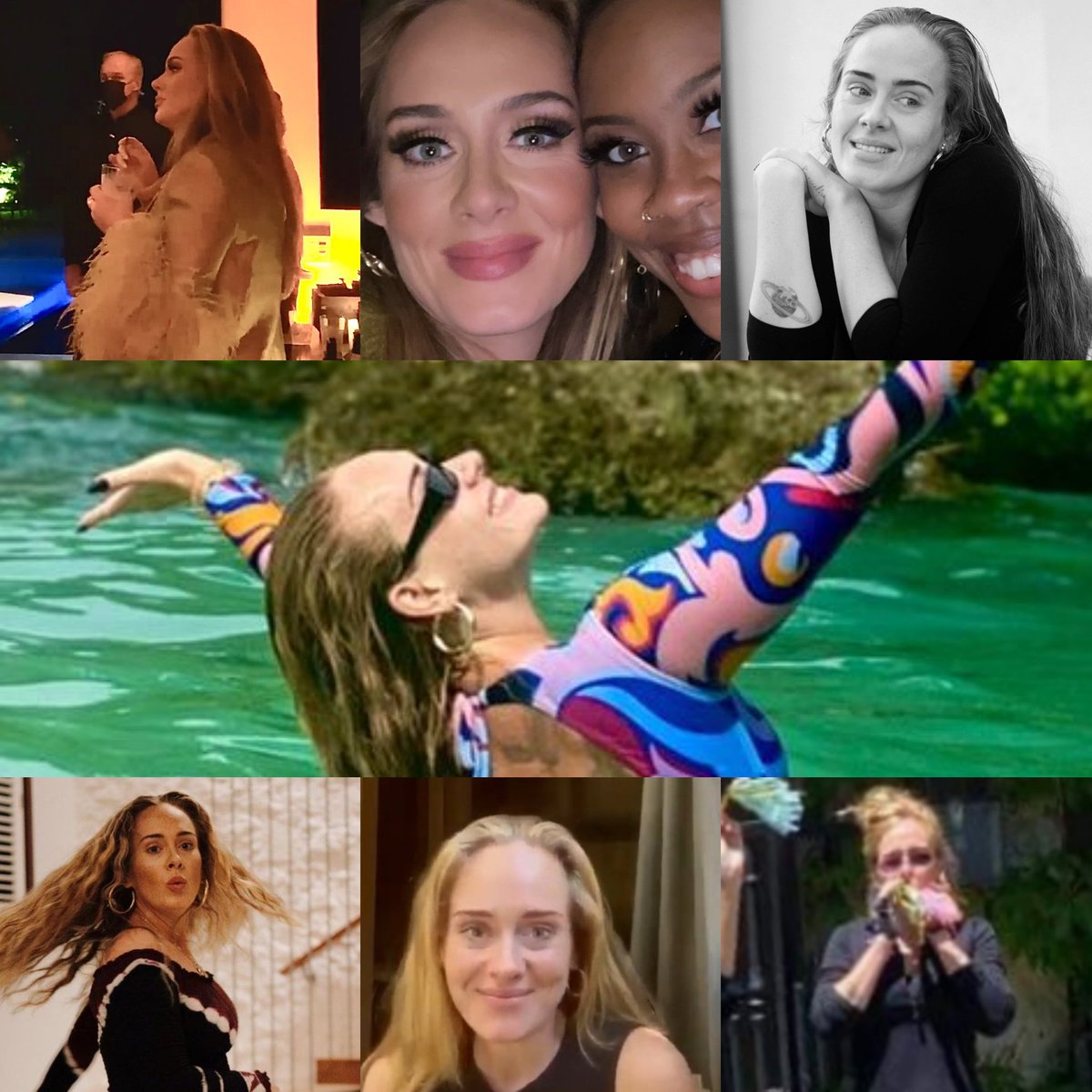 adeleloops's tweet image. Adele in 2021